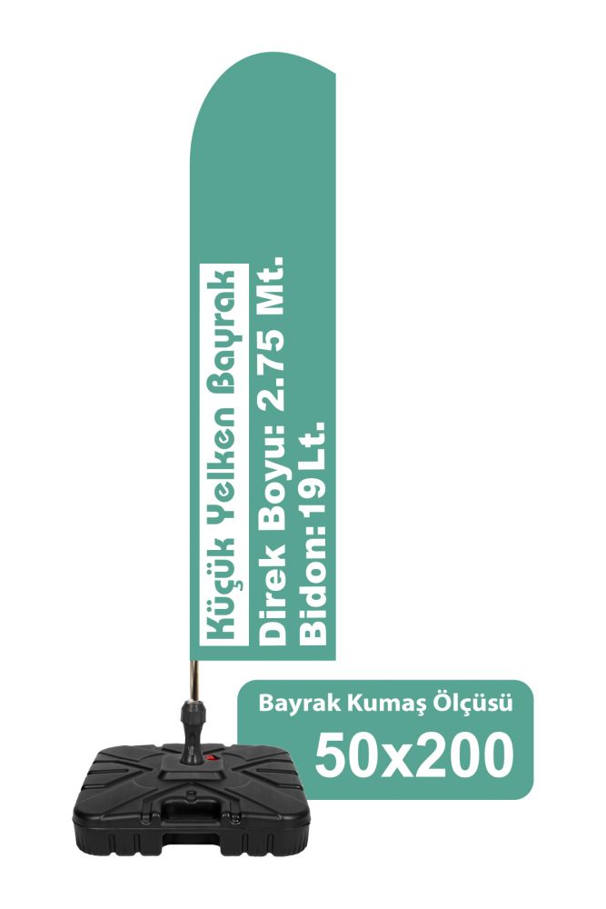 KÜÇÜK BOY YELKEN BAYRAK